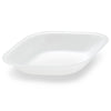 Globe Scientific 3614-30 Weight Boat Diamond Shaped Antistatic PS White 30mL