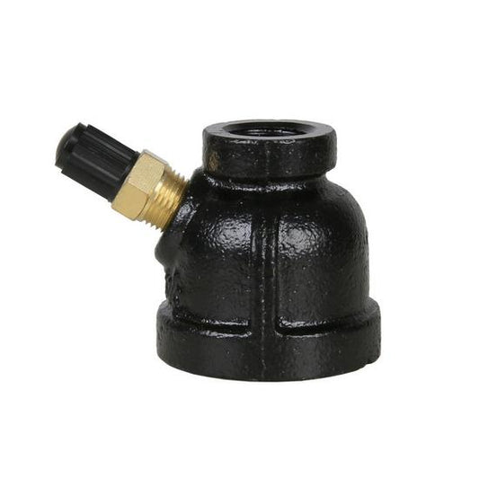 Jones Stephens G66002 3/4" Gas Test Gauge Body with Valve, Bell Style