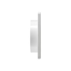 Lambro 361W 6 Inch White Plastic Exhaust Wall Louvered Vent