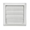 Lambro 360W 5″ White Plastic Louvered Vent