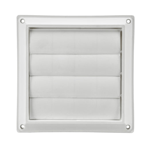 Lambro 360W 5″ White Plastic Louvered Vent