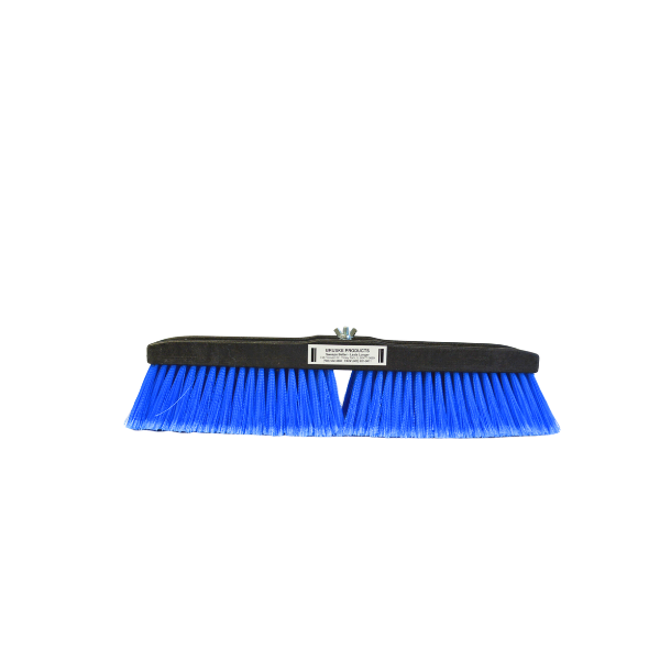 Bruske Medium Blue Flagged Bristles 18"