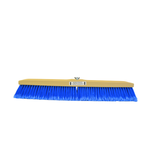 Bruske Medium Blue Flagged Bristles 24"