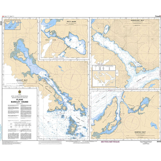 Paradise Clay CAN3646 CHS Chart Plans - Barkley Sound