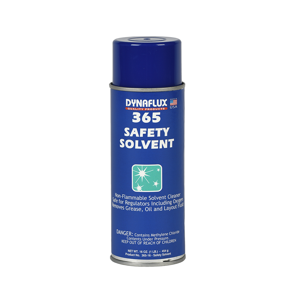 Dynaflux 365-16 365 – Safety Solvent, (15.1 oz Aerosol - Case of 12 Cans)