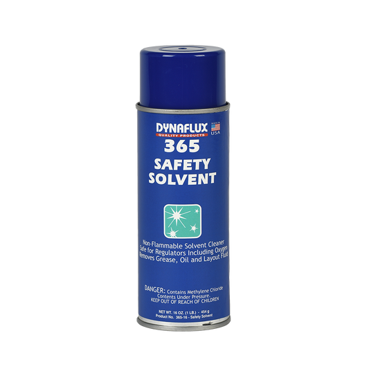 Dynaflux 365-16 365 – Safety Solvent, (15.1 oz Aerosol - Case of 12 Cans)