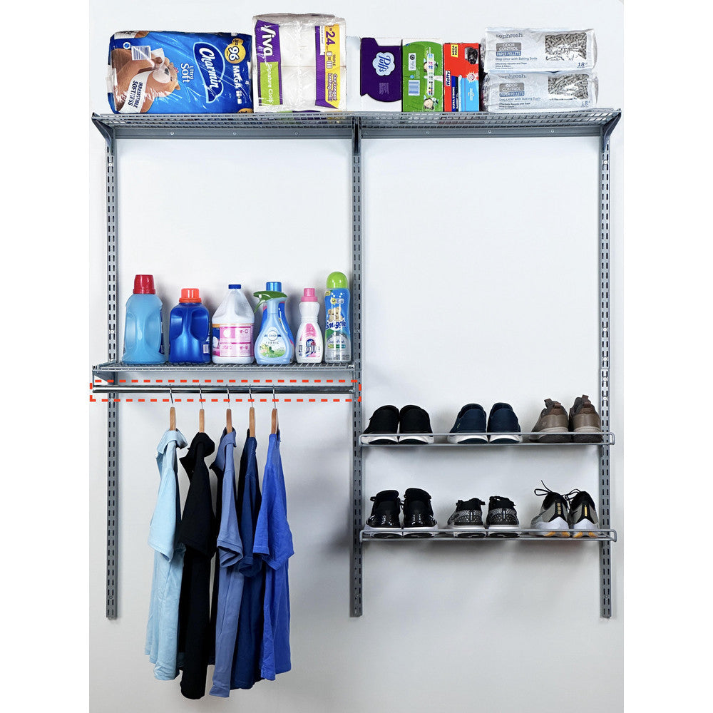 Triton Products 1721 31" L Clothes Rod attaches to 1720 shelf