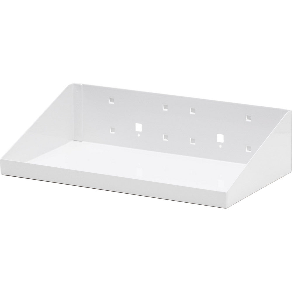 Triton Products 56126-WHT 12" W x 6" D  White LocHook Shelf