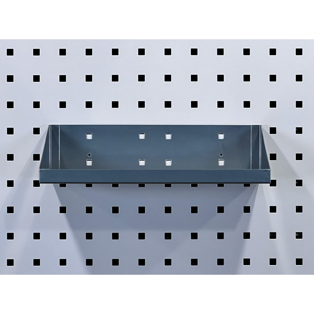 Triton Products 56126-SLV 12" W x 6" D  Silver LocHook Shelf