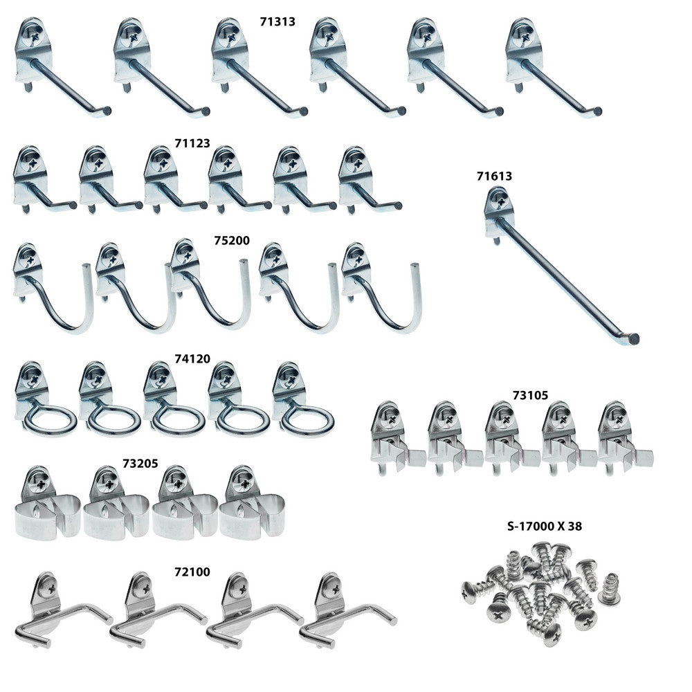 Triton Products 76936 DuraHook Kit - 36 Hooks