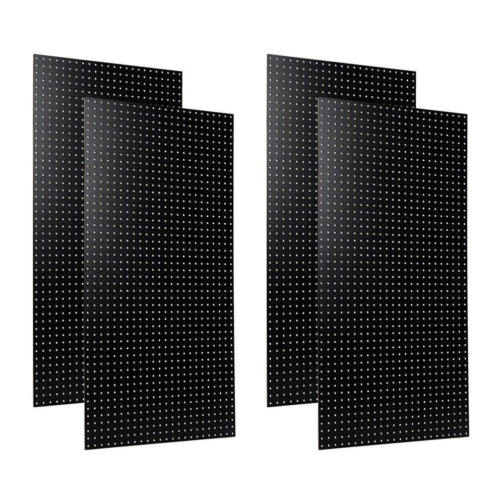Triton Products TPB-4BK (4) 24" x 48" x 1/4"  Black HDF Pegboards