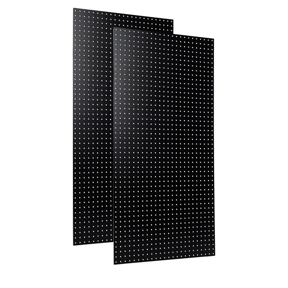 Triton Products TPB-2BK (2) 24" x 48" x 1/4"  Black HDF Pegboards