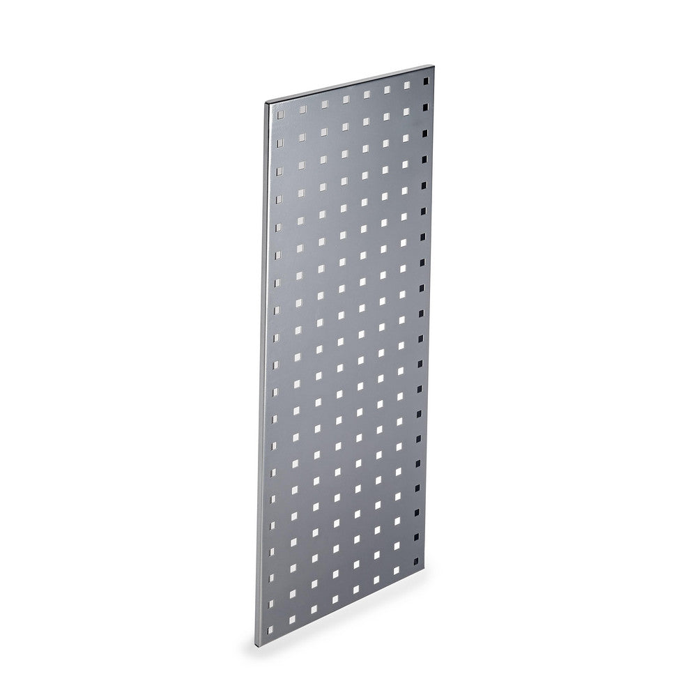 Triton Products LBS-3S 30" x 12"  Steel Sq Hole Pegboard Strip-Silver