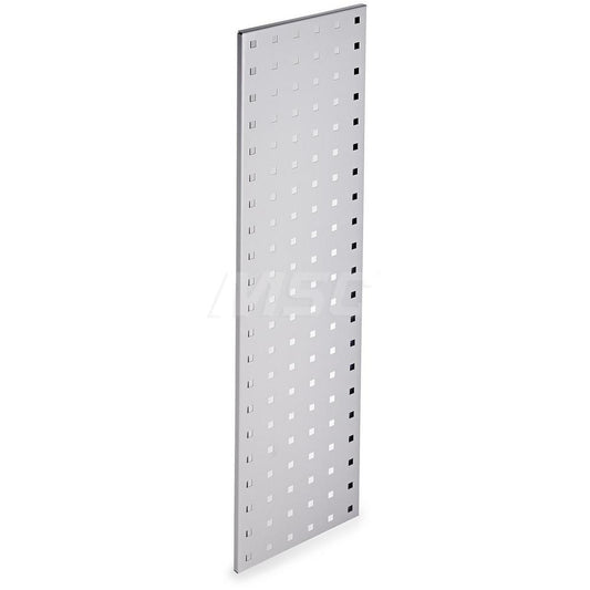 Triton Products LBS-2W 31.5" x 9"  Steel Sq Hole Pegboard Strip-White