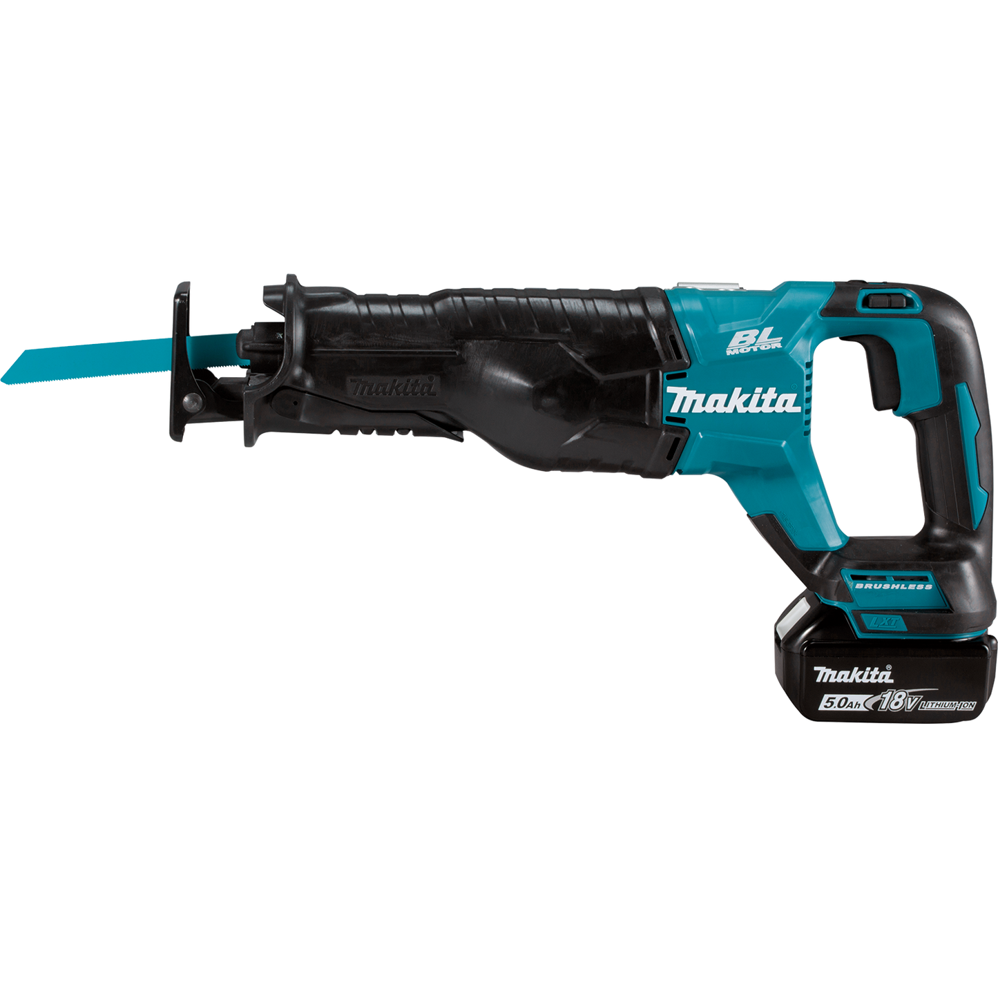 Makita XRJ05T 18V LXT® Lithium‘Ion Brushless Cordless Recipro Saw Kit (5.0Ah)