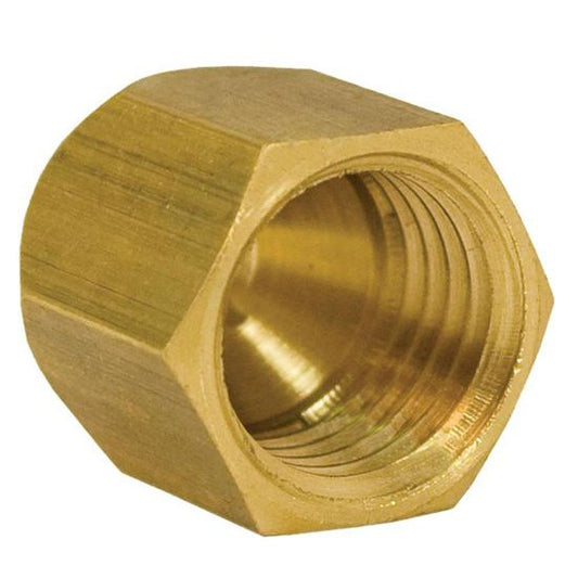 Jones Stephens F40022 5/8" Brass Flare Cap