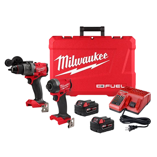 Milwaukee Tool 3697-22 M18 FUEL™ 2-Tool Combo Kit, 1 EA