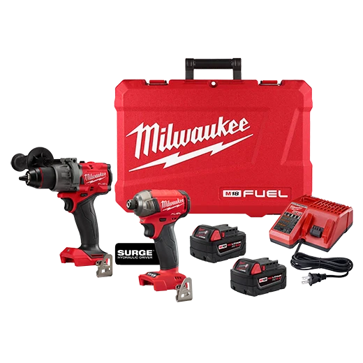 Milwaukee Tool 3699-22 M18 FUEL™ 2-Tool Combo Kit, 2 EA/PK