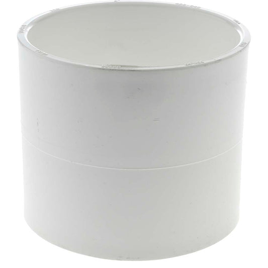 Jones Stephens 429040 4" Sch. 40 PVC Coupling, S x S