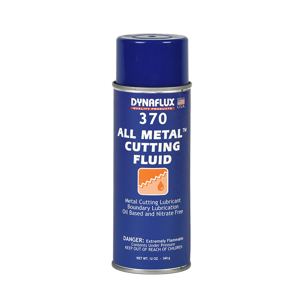 Dynaflux 370-16 370 – All Metal Cutting Fluid, (12 oz Aerosol - Case of 12 Cans)