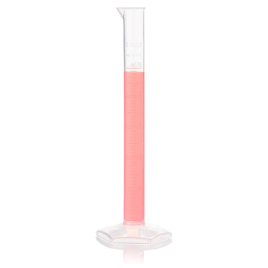 Globe Scientific 3701-10 Cylinder Measuring Diamond Essentials Class B PP Molded Graduations tall form 10mL
