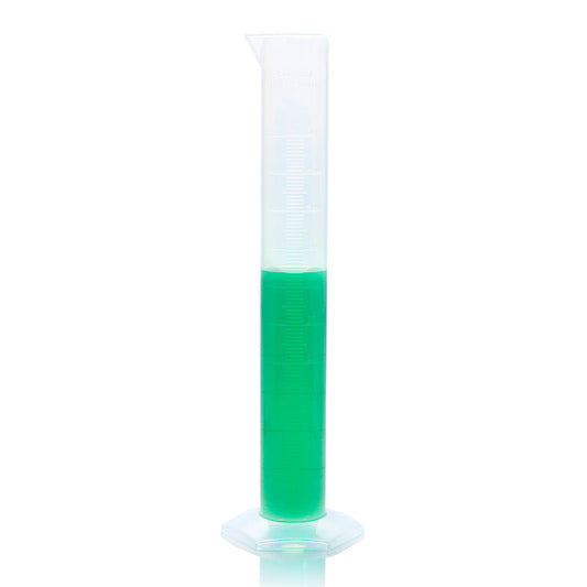 Globe Scientific 3701-500 Cylinder Measuring Diamond Essentials Class B PP Molded Graduations tall form 500mL