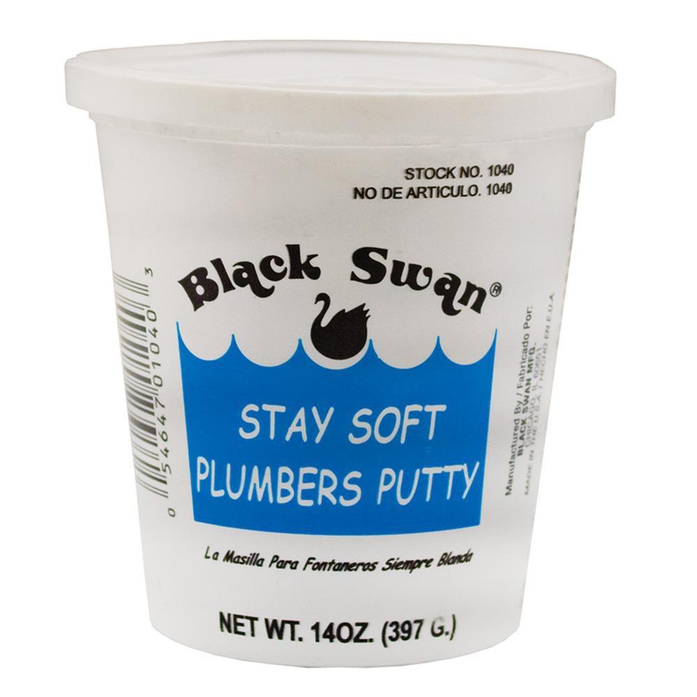 Jones Stephens P40014 14 oz. Plumber's Putty, Carton of 24