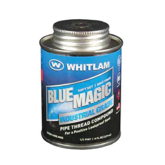 Jones Stephens S95710 1/2 Pint, Whitlam "Blue Magic" Pipe Joint Compound, Carton of 24