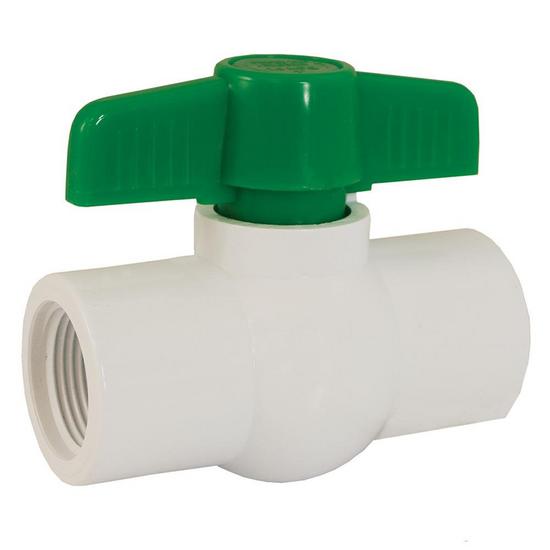 Jones Stephens B91100 1" FIP PVC Ball Valve