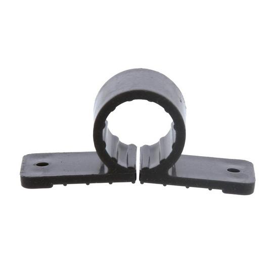 Jones Stephens H28125 1-1/4" Plastic Standard Pipe Clamp, Carton of 50