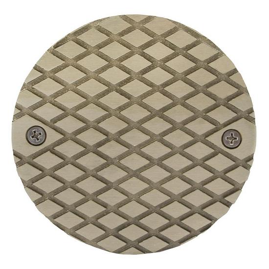 Jones Stephens C60503 5" Nickel Bronze Round Cast Cleanout Cover