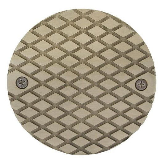 Jones Stephens C60503 5" Nickel Bronze Round Cast Cleanout Cover