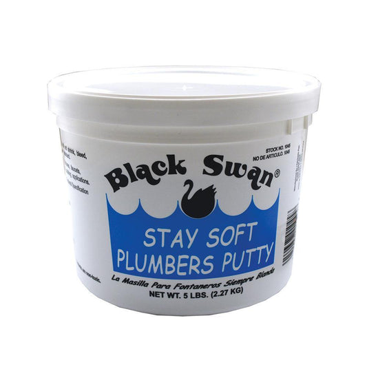 Jones Stephens P40080 5lb. Plumber's Putty, Carton of 6