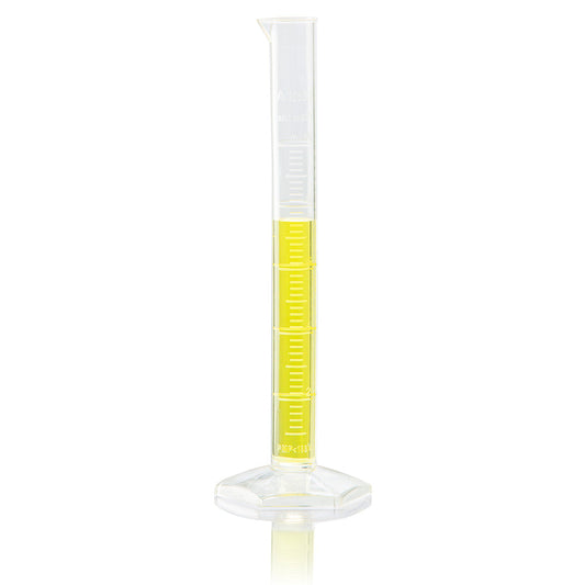 Globe Scientific 3705-10 Cylinder Measuring Diamond Essentials Class A PMP Molded Graduations tall form 10mL