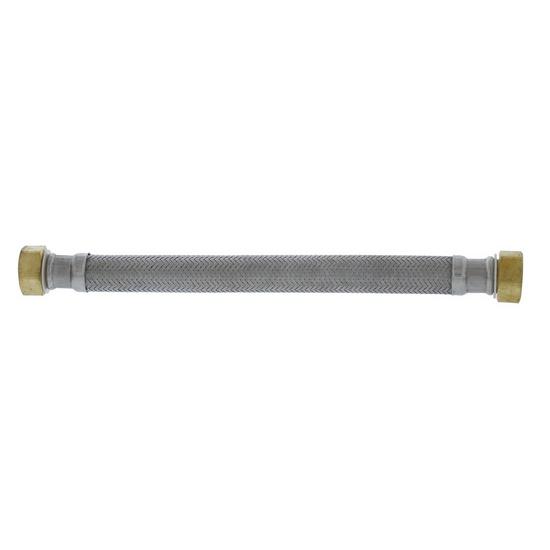 Jones Stephens S04350 3/4" FIP x 12" Braided Stainless Steel Water Heater Connector