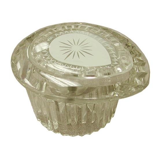 Jones Stephens H54026 Crystal Teardrop Single Tub Replacement Handle with Deep Broach for Moen®/Stanadyne®