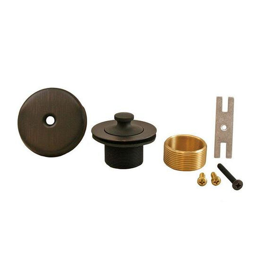 Jones Stephens B5160WB Old World Bronze One-Hole Lift and Turn Tub Drain Trim Kit