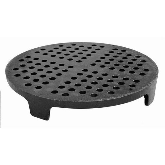 Jones Stephens D59124 4" Perforated Sewer Strainer with Legs - Diameter 5-1/2"