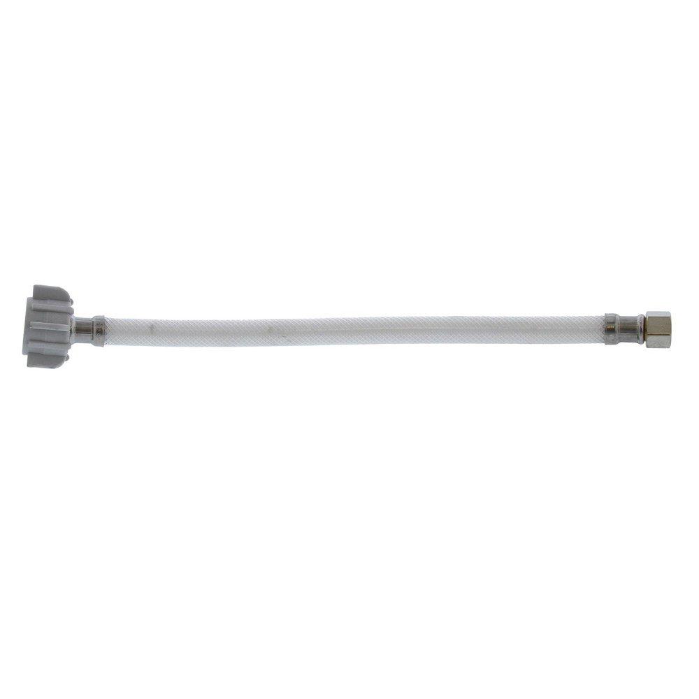 Jones Stephens S04415 3/8" Compression x 7/8" BC x 12” Flexible Vinyl Toilet Connector