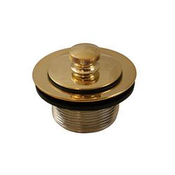 Jones Stephens P35068 Polished Brass Friction Lift Tub Drain