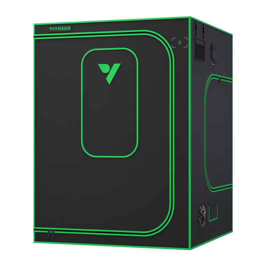 Vivosun Grow Tent Pro 5x5 P558, 6-10 Plants Use, Large Front Window, 60' x 60' x 80', For Indoor Plants Growing