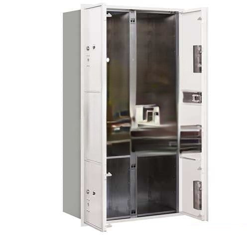 Mailboxes 3716D-6PCFP Recessed Mounted 4C Horizontal Mailbox (Includes Master Commercial Locks)