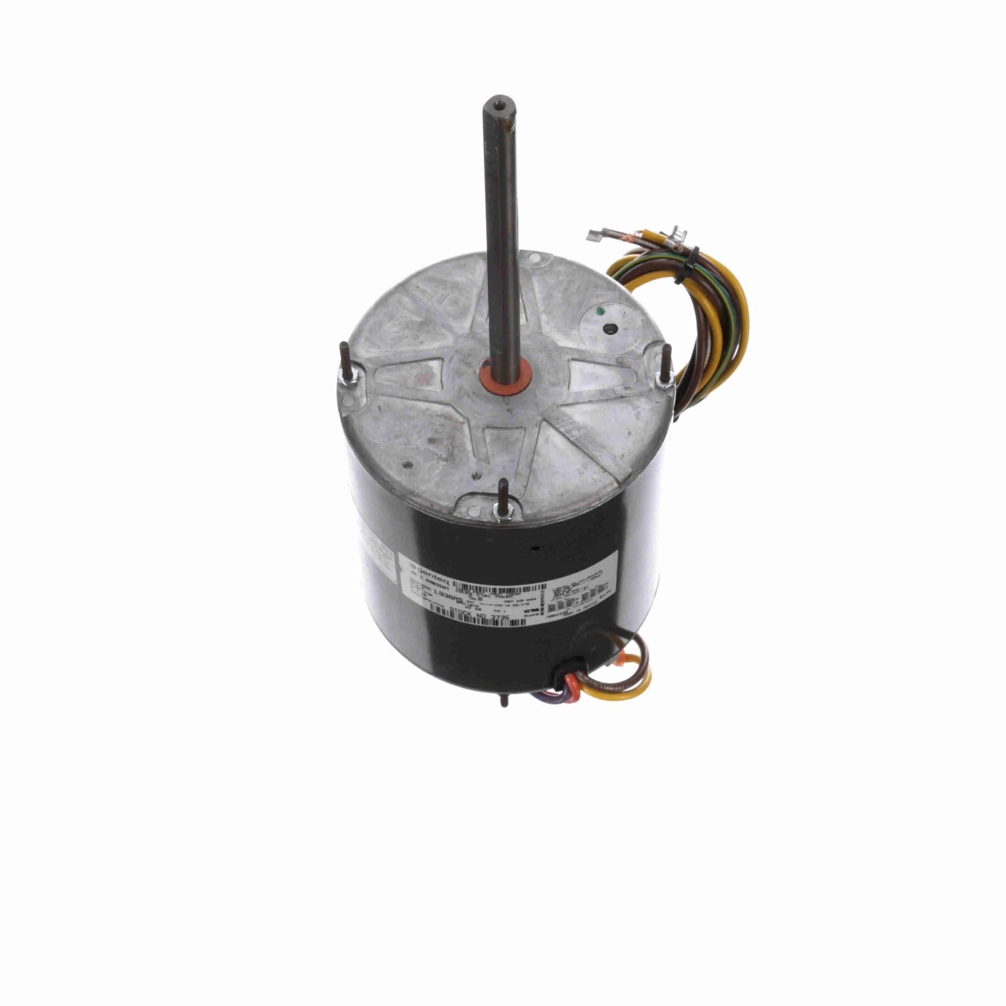 Genteq Condenser Fan Motor, 3/4 HP, 1 Ph, 60 Hz, 208-230 V, 1075 RPM, 1 Speed, 48 Frame, TEAO - 3735