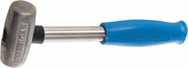 American Hammer AM2ZNPG Non-Marring Hammer, 2 lb, 1-1/2" Face Dia, Zinc Aluminum Alloy Head