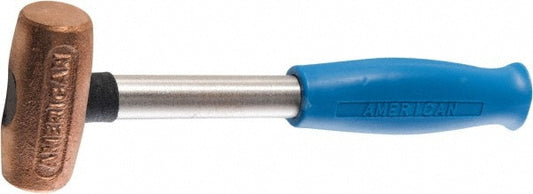 American Hammer AM3CUCG Non-Marring Hammer, 3 lb, 1-3/4" Face Dia, Copper Head
