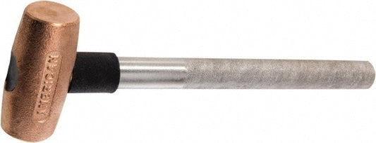 American Hammer AM2CUPG Non-Marring Hammer, 2 lb, 1-1/2" Face Dia, Copper Head