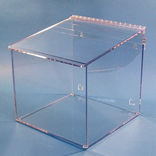 SOS Cleanroom 12"W x 12"H x 12"D - Cleanroom 1-Compartment Dispenser (Sloping Lid)