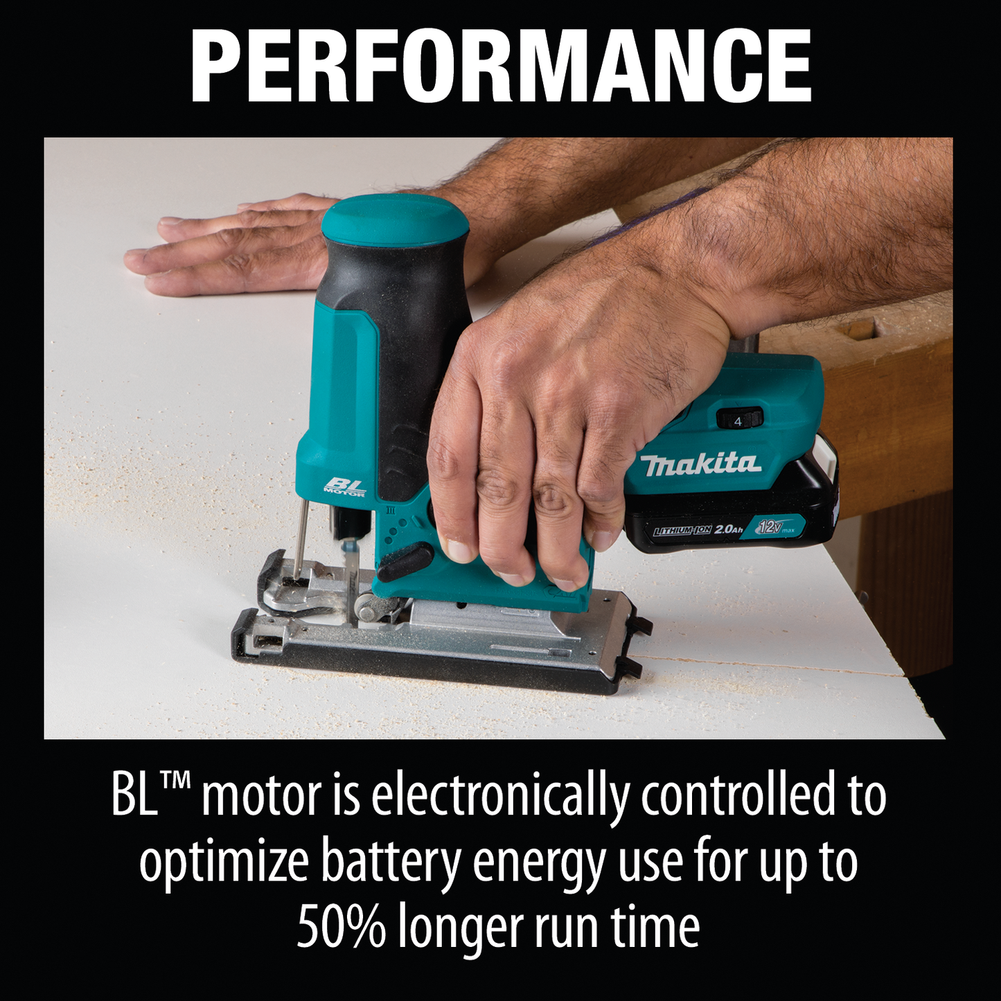 Makita VJ05R1J 12V max CXT® Lithium‘Ion Brushless Cordless Barrel Grip Jig Saw Kit (2.0Ah)