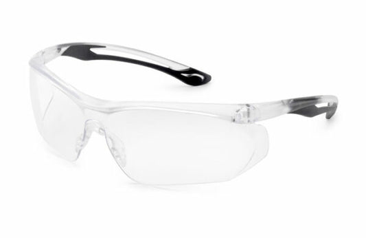 Gateway Safety 37BK79 Parallax Safety Glasses - Wraparound Protective Eyewear with Temple Technology®, ANSI Z87.1+