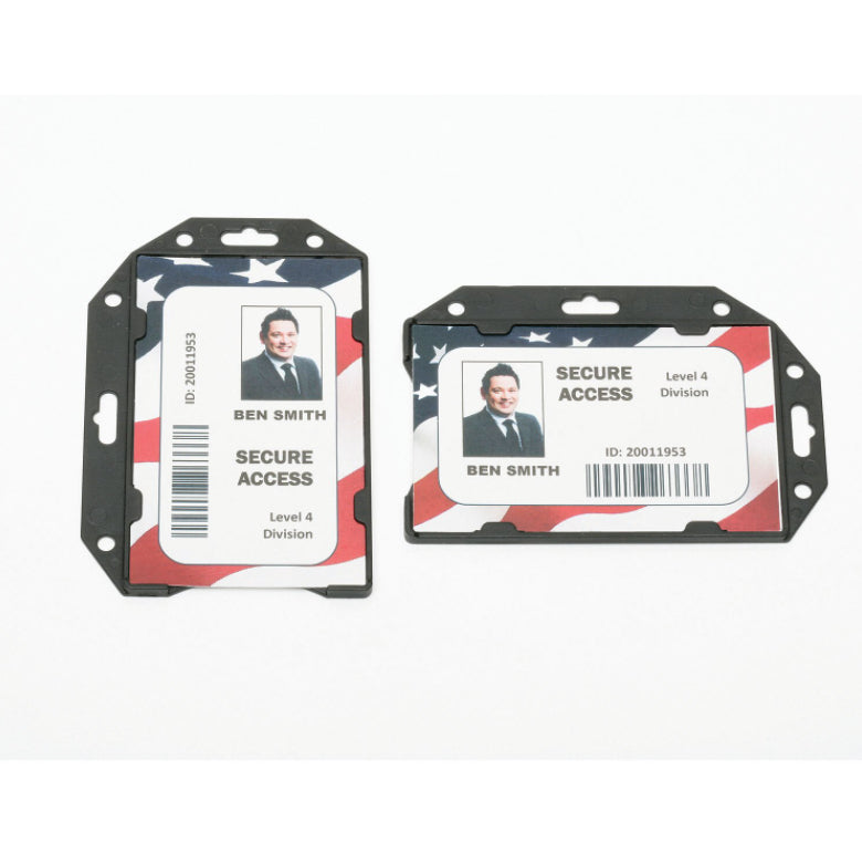 AbilityOne 8455016660466 SKILCRAFT SMART CARD HOLDER BLK 36IN L RFID SHIELDED